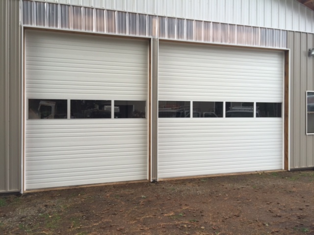 two single car garage doors Ridgefield Washington